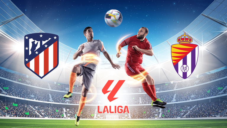 Atlético Madrid - Real Valladolid Přímý přenos 31. kola španělské fotbalové ligy LaLiga EA Sports