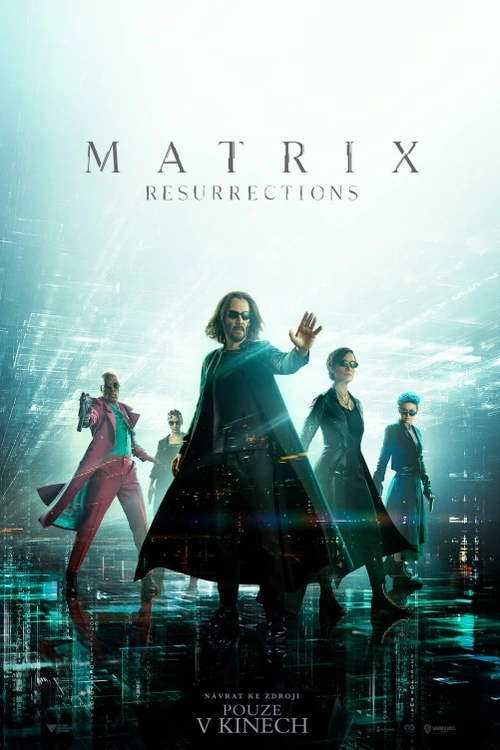 Matrix Resurrections. Thomas je úspěšný herní vývojář žijící v San Francisku a tvůrce videoherní trilogie Matrix, která je založená na jeho snech a vizích. Pravidelně se potkává s Tiffany, vdanou matkou dvou dětí, která byla předlohou pro Trinity. Aby byl schopen oddělovat skutečnost od svých snů, předepisuje mu jeho terapeut modré pilulky. Těch se ale jednoho dne zřekne... Americký sci-fi film (2021). Hrají K. Reeves, C.-A. Moss, Y. Abdul-Mateen II, J. Groff, J. Henwick, N. P. Harris a další. Režie L. Wachowski