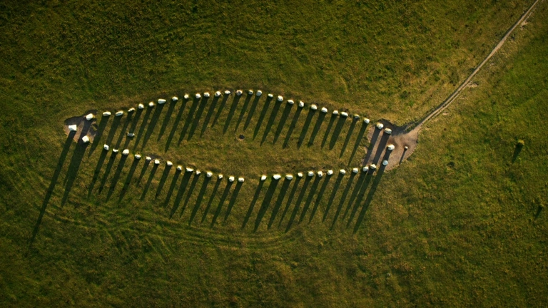 Evropa z výšky