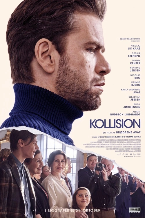 Film Kolize, inspirovaný skutečnými událostmi, vypráví příběh manželského páru Lea a Olivie, kteří se po tragické a náhlé ztrátě jejich sedmnáctiletého syna Gustava potýkají s nesnesitelnou krizí. Zatímco manželé procházejí hořkým rozvodem, jejich devítiletá dcera Liv se stává poslíčkem mezi matkou a otcem.