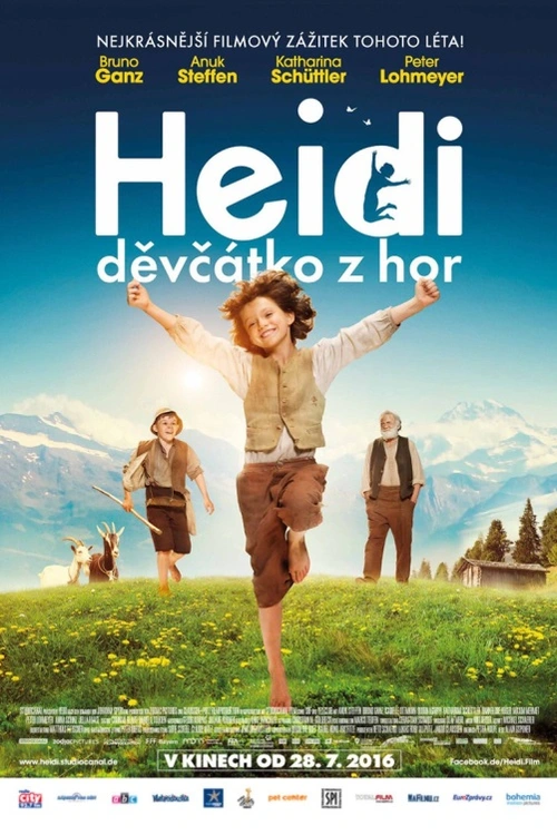 Příběh osiřelého děvčátka, které přijíždí k dědečkovi do hor, aby zde pochopilo, které věci jsou v životě opravdu důležité.