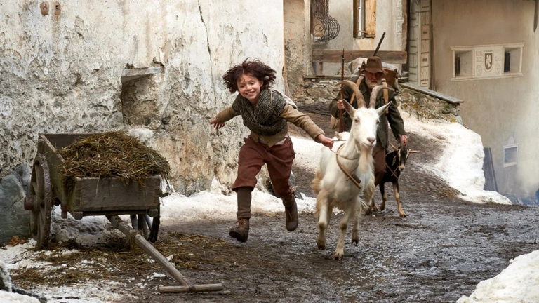 Heidi, děvčátko z hor