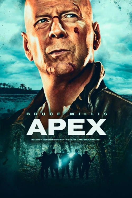 V "Apex" se rozvine hra s vysokými sázkami mezi predátorem a kořistí, když šest elitních lovců podnikne nebezpečnou expedici za mužem na odlehlém ostrově. Brzy si však uvědomí, že podcenili svůj cíl, a situace se obrátí, když se najednou sami stávají lovenými. S napětím na vrcholu a s přežitím na hraně se musí probojovat nebezpečným terénem a přelstít svého silného protivníka, aby se dostali ven živí.