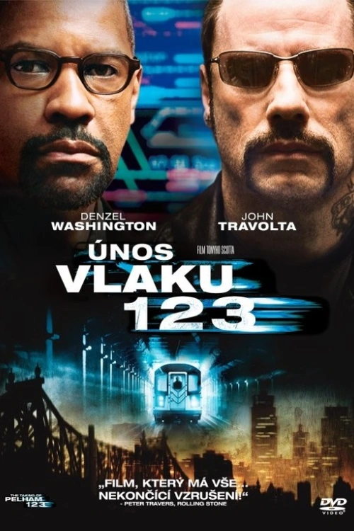 Únos vlaku 1 23. Rutinní pracovní den dispečera newyorského metra Denzela Washingtona nečekaně naruší únos jednoho z vlaků. Zločinec John Travolta hrozí popravováním cestujících vlaku, pokud do hodiny nedojde k zaplacení vysokého výkupného. Dispečer za pomoci svých dokonalých znalostí systémů podzemní dopravy se pokusí o nemožné, vyzrát nad únoscem a zachránit rukojmí... Americký akční film (2009). Dále hrají L. Guzmán, J. Turturro, M. Rispoli, R. Rodriguez, V. Gojcaj, J. Gandolfini a další. Režie T. Scott