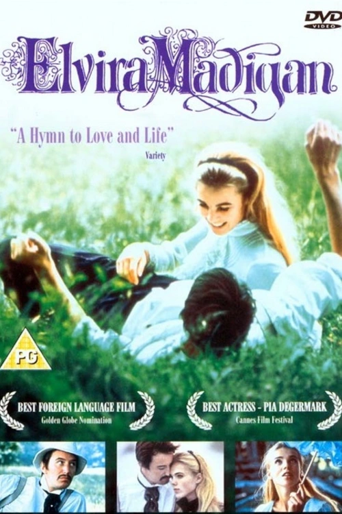 Vizuálně dechberoucí film podle skutečné události z roku 1889 je příběhem o zoufalé a k zániku odsouzené aféře mezi mladým baronem Sixtenem Sparrem, který po sobě zanechal manželku a děti, a krásnou tanečnicí Elvirou Madiganovou. Jejich příběh se dostal na titulky a šokoval společnost.