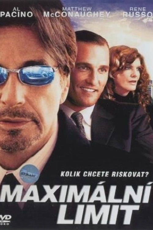 Maximální limit. Brandon Lang (Matthew McConaughey) je nadějná hvězda vysokoškolského fotbalu, ale kruté zranění překazí jeho sportovní kariéru. Aby se dostal zpátky na špičku, využije své znalosti z fotbalového světa, v lukrativním byznysu sportovních sázek. Jeho talentu si všimne Walter Abrams (Al Pacino), mocný šéf obrovské národní korporace, která dává tipy na sázky a Brandon se stává jeho chráněncem. Zvyká si na svět plný krásných žen, sportovních vozů a stohů peněz, ale jeho zdánlivě idylický život se mění v boj podvodníka proti podvodníkovi, poté co netrefí výhru a v sázce jsou miliony dolarů... Americké drama (2005). Dále hrají R. Russo, A. Assante, K. Chapman a další. Režie D.J. Caruso