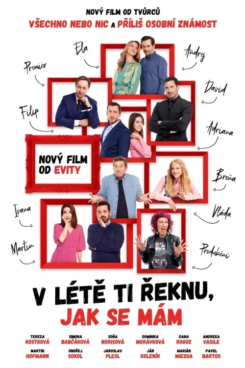 V létě ti řeknu, jak se mám. Ivana dostane před Vánoci od manžela Martina nečekané šokující oznámení a svátky se v jejich životě nezadržitelně komplikují. Romantické a pracovní záležitosti se svévolně prolínají v životech jejich široké skupiny přátel, plné rozvodů, tajných poměrů a politických intrik.