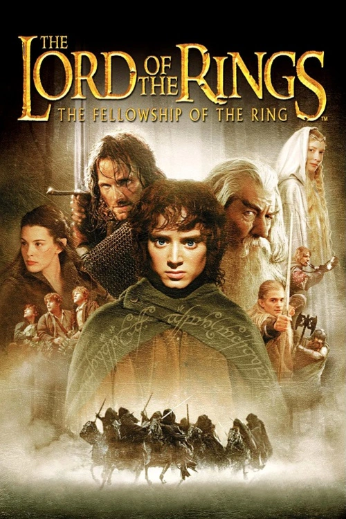 Pán prstenů: Společenstvo prstenu. Hobit Frodo Pytlík získává magický prsten a stává se cílem krutovládce Saurona, jenž ho chce využít k ovládnutí Středozemě. Frodo tvoří skupinu svých přátel a společně cestují, aby prsten zničili. Musí čelit nejen Sauronovým silám, ale i korupčním vlivům prstenu.