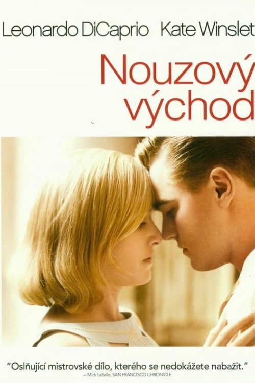 Drama Nouzový východ se velmi podobá Mendesově oscarové Americké kráse. I tady vidíme, jak nefunkční je ta nejobecnější představa o naplnění Amerického snu, tedy poklidný rodinný život v domku na předměstí. Nicméně trpká zkušenost, kterou prožili Frank a April Wheelerovi, příběhu Americké krásy o pár desítek let předchází. Mladí manželé Frank a Abby sice také žijí nevzrušivým životem americké střední třídy jako jejich sousedé, ale sami cítí, že do tohoto prostředí nepatří. April neláká kariéra ochránkyně domácího krbu a vychovatelky vlastních dětí. Chtěla by se stát herečkou, proto se snaží Franka přemluvit k přestěhování do Paříže, neboť ve městě políbeném múzami pro sebe tuší uplatnění. Ani Frankovi se monotónní kariéra kancelářské krysy nezamlouvá, jenže místo snění o Paříži se oddává alkoholu a vnadné kolegyni. Jak se hroutí jejich společné plány a touhy, upadá i jejich vztah, jenž dospěje až do bodu mrazu. Jedinou cestu zpátky na vrchol představuje radikální řešení, ovšem k tomu by potřebovali najít síl