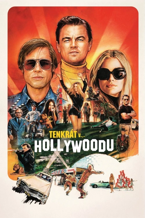 "V devátém filmu Quentin Tarantina se televizní herec (DiCaprio) a jeho kaskadér (Pitt) snaží prorazit v Hollywoodu roku 1969."