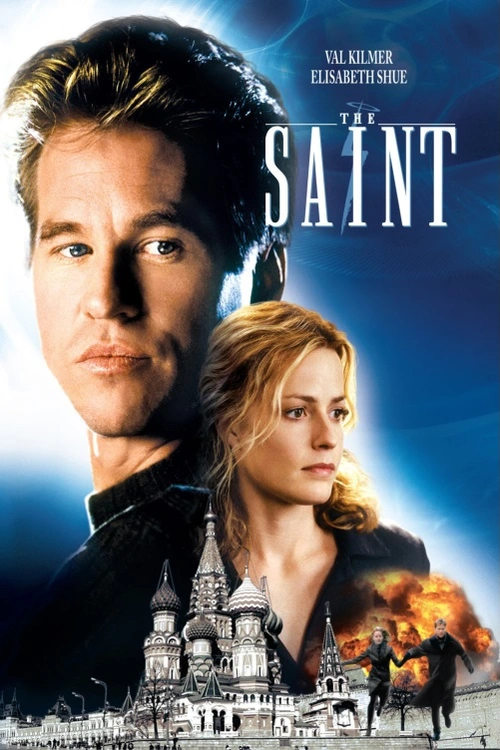 Val Kilmer ve filmu hraje Simona Templara, přezdívaného Svatý, který má na svědomí několik loupeží. Jeho cesta se zkříží s mafiánským šéfem Treťjakem, když se zaplete i s atomovou vědkyní Emmou. Templar se do ní zamiluje, zápas s Treťjakem se tak stane bojem o život.