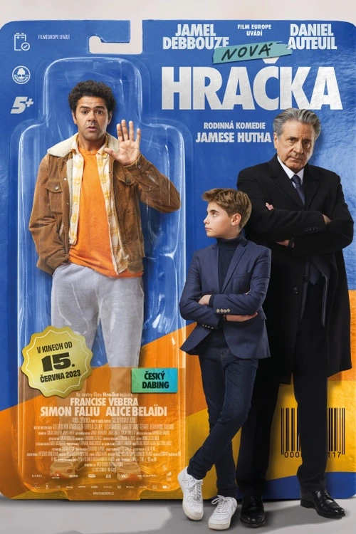 Nová hračka je adaptací francouzské komediální klasiky Hračka (1976) a představuje vtipnou, dojemnou a duchaplnou zábavu pro celou rodinu, v níž se malý chlapec naučí, že některé věci si za peníze koupit nelze. Sami žije spokojeně se svou ženou Alicí, sousedy a přáteli na chudinském obecním sídlišti. Alice je však v očekávání a tak Sami, aby uživil rodinu, přijímá - ne zrovna nadšeně - místo nočního hlídače v luxusním obchodním domě. Philippe Etienne je nejbohatším obchodníkem Francie, zároveň taky chladným a nepřístupným mužem od doby, co jeho žena zemřela. Jediný syn Alexander, dědic celého Etiennova bohatství, si z otcovy blízkosti udělal útočiště v osamělém světě rozmazleného jedináčka. Na Alexandrovy narozeniny nechá Etienne otevřít oddělení s hračkami jen pro něho, aby si vybral cokoliv, co si chlapec zamane. Alexander si jako svou novou hračku vybere nočního hlídače Samiho…