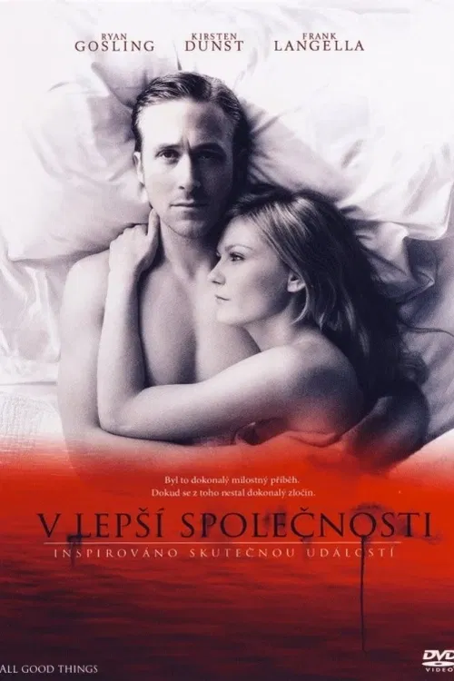 Film V lepší společnosti byl inspirován nejznámějším nevyřešeným případem pohřešované osoby v newyorské historii. Je to příběh lásky i záhadné vraždy, jež se odehrála v osmdesátých letech na pozadí mocné dynastie obchodující s nemovitostmi. Tento psychologický thriller, jež produkoval a natočil Andrew Jarecki, byl inspirován zmizením Kathie McCormack, manželky dědice impéria s nemovitostmi, Roberta Dursta. Kathie v roce 1982 záhadně zmizela a nikdy ji nenašli. Pan Durst byl podezřelý z její vraždy, ovšem před soudem nikdy nestanul.