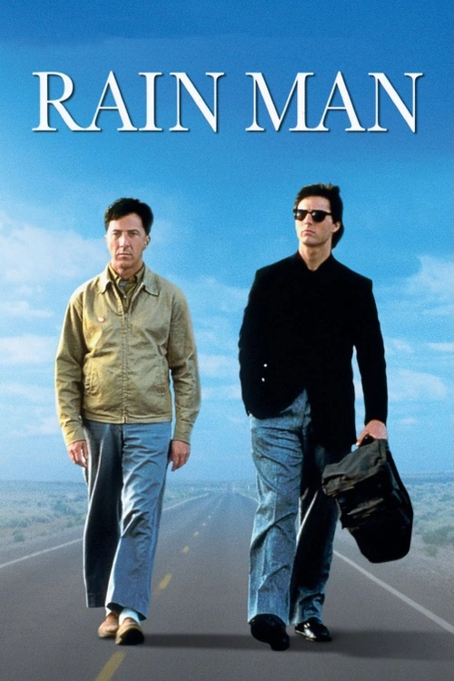 Tom Cruise hraje idealistického mladého dealera, jehož život se navždy změní, když zjistí, že má dospělého bratra Raymonda.