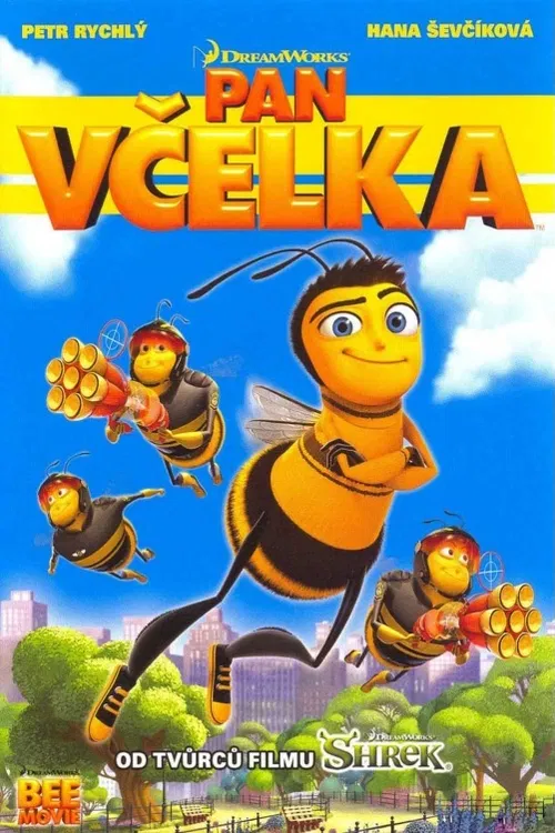 Pan Včelka. Barry B. Benson, studující včela, tvrdí, že med je nejdůležitější. Poté, co uteče z úlu a pozná nebezpečí vnějšího světa, je zachráněn včelou Vanessou, květinářkou z New Yorku. Jak se jejich vztah rozrůstá, objeví pravdu o lidské konzumaci medu a rozhodnou se zasáhnout.