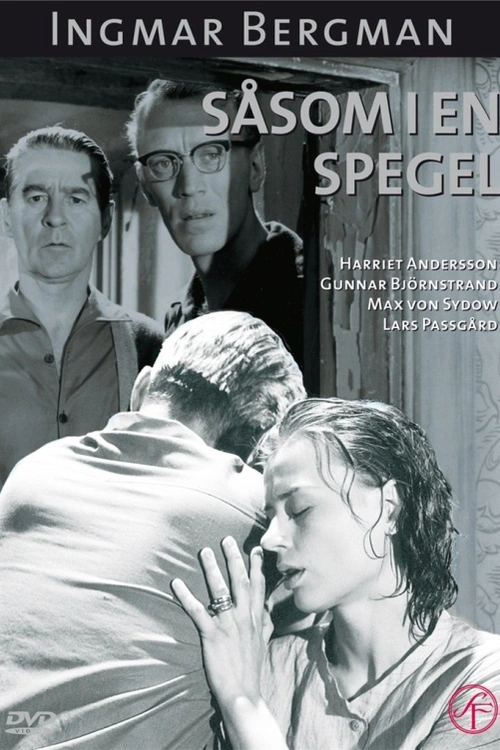 Jedno z prvních komorních dramat, které se odehrává na opuštěném ostrově, ze kterého není úniku stejně jako z pošramocených rodinných vztahů, sleduje jeden den v životě rodiny spisovatele Davida (Gunnar Björnstrand) . Právě v ten den se jeho schizofrenní dcera Karin (Harriet Andersson) vrací z psychiatrické léčebny, aby strávila nějaký čas s bratrem, manželem a otcem, čímž by se měl její stav o něco zlepšit. David však svou dceru vnímá jako objekt své novely a zaznamenává její nevyléčitelnou chorobu do deníku. Manžel Karin Martin (Max von Sydow) je lékař, ale stejně jí nedokáže nabídnout psychickou úlevu, a dospívající bratr Minus (Lars Passgard) čelí vlastním emocionálním problémům a není ještě schopen Karin pomoci. Během tohoto letního dne se na povrch vynořují staré nedořešené rodinné spory a vzájemné odcizení se prohlubuje. Stav Karin se nenávratně zhoršuje a nejbližší rodina jí nepodá pomocnou ruku.