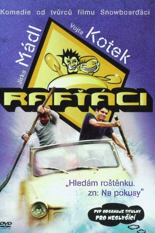 "Rafťáci" je letní teen komedie od Karla Janáka s Kotkem a Mádlem v hlavních rolích. Příběh sleduje Dannyho a Filipa, jejichž dovolená s rodiči se mění v nečekané překážky a dobrodružství, když se pokusí dosáhnout Filipova cíle - získat dívku. Film přináší množství humoru, napětí a trapasů.
