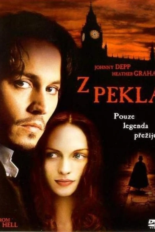 Pouze legenda přežije. Johnny Depp jako výstřední londýnský inspektor, který dostává na starosti vyšetřování záhadné série vražd prostitutek, kterou má na svědomí samotný Jack Rozparovač. Americký koprodukční thriller podle slavné komiksové předlohy z pera Alana Moorea (2001). Dále hrají: H. Grahamová, R. Coltrane, I. Holm, I. Richardson, J. Flemyng, K. Cartlidgeová, T. Harvey a další. Režie Allen a Albert Hughesovi
