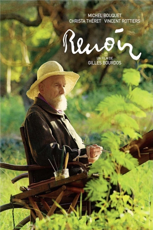 Film Renoir je založený na skutečném příběhu stárnoucího impresionistického malíře Augustea Renoira a začínajícího filmaře Jeana Renoira. Snímek je vyprávěn nádhernými obrazy, ponořenými do zlaté barvy a vyvolávajícími atmosféru samotné Renoirovy malířské tvorby. Píše se rok 1915 a malíř Auguste Renoir i jeho syn Jean jsou poznamenáni smrtí ženy i matky zároveň. Jejich životy však změní mladá kráska s ohnivými vlasy, která jim dodá ztracenou energii a uměleckou inspiraci. Stane se posledním modelem otce Renoira, kterému zároveň navrátí ztracenou mladost, a v psychicky nestálém Jeanovi svou divokostí i nezkrotným duchem vzbudí nečekané touhy i vášeň k filmovému umění.