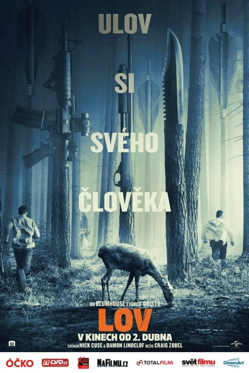 Lov. Jedenáct lidí se probouzí na neznámé mýtině a uvědomí si, že jsou lovnou zvěří v sadistické hře. Zdá se, že jejich jediná naděje na přežití je neobvyklá žena jménem Crystal, která je odhodlaná přežít a stát se lovce místo oběti.