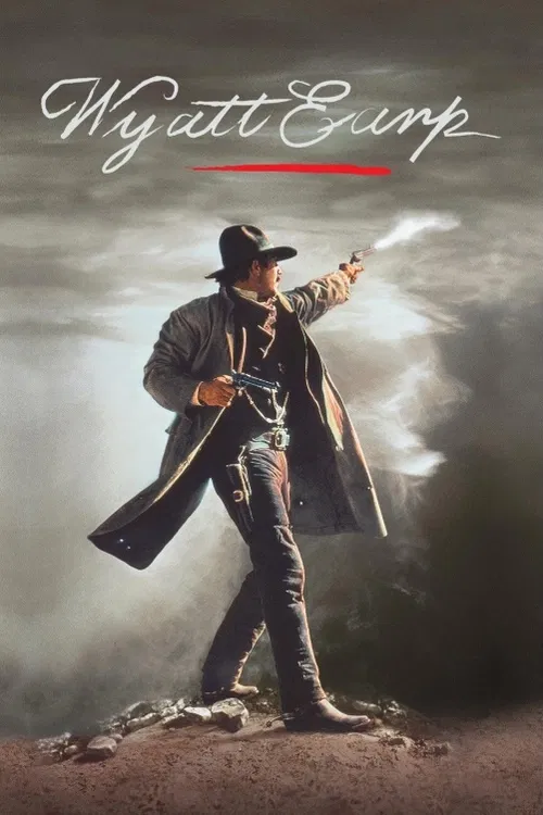 Kevin Costner jako Wyatt Earp, člověk, který se již za svého života stal legendou. Spolu se svými bratry křižoval nehostinné pláně amerického Západu a z nevinného, odvážného mladíka milujícího dobrodružství vyrůstal v jednoho z nejobávanějších pistolníků, ale také nejuznávanějších ochránců klidu a míru... Americký western (1994). Dále hrají D. Quaid, G. Hackman, D. Andrews, L. Ashby, J. Fahey a další. Režie L. Kasdan