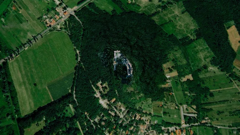 Evropa z výšky