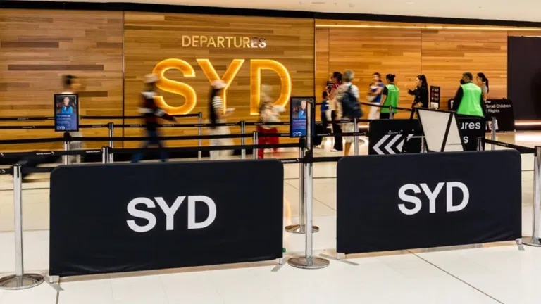 Zákulisí letiště Sydney