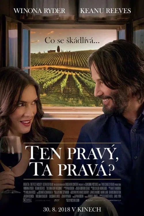 Keanu Reeves a Winona Ryderová se potkají cestou na svatbu společných známých. Proti své vůli jsou nuceni trávit společně většinu času, během nějž se i přes silné počáteční antipatie začnou vzájemně sbližovat... Americká romantická komedie (2018). Hrají K. Reeves, W. Ryderová, T. Dubost, DJ Dallenbachová, G. Lucey a další. Režie V. Levin.
