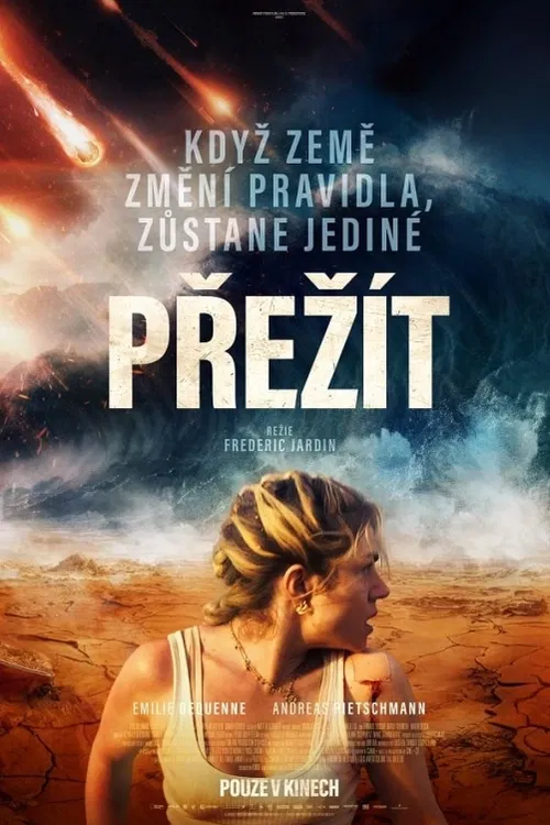 Rodina slaví synovy narozeniny uprostřed oceánu na své lodi. Udeří prudká bouře, která z hlubin vytáhne hladové tvory a oni bojují o pouhé přežití.Julia a její milující manžel slaví synovy narozeniny na své lodi uprostřed oceánu. Když je prudká bouře téměř smete, rodina se probere v poušti. Země prošla apokalyptickou změnou polarity magnetických pólů a vysála vodu z oceánů. Všichni se musí rychle dostat do bezpečí, než se voda vrátí. Bojují o přežití s hladovými tvory z propasti, kteří loví čerstvé maso. A čas, než se vody znovu vylejí, se krátí.Francouzsko - belgický akční film (2024).Hrají: A. Pietschmann, É. Dequenne, L. Delamar, L. Ebel, S. Rérolle.Režie: Frédéric Jardin(86min)