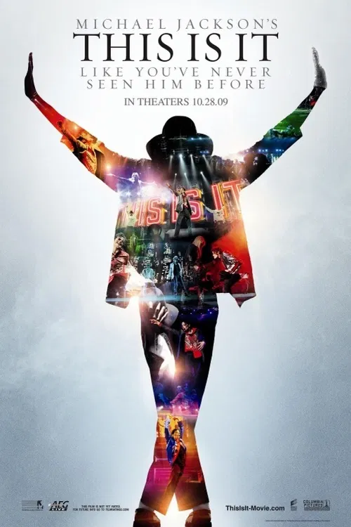 Michael Jackson: This Is It. Unikátní pohled do zákulisí připravovaného představení, které se mělo stát hudební událostí léta 2009 v Londýně, nicméně po úmrtí Michaela Jacksonak němu již nedošlo. Budete tak mít jedinečnou možnost shlédnout, jak tento umělec vymýšlel, vytvářel a tvrdě trénoval předem vyprodanou sérii koncertů. Americký hudební dokumentární film (2009). Hrají M. Jackson, K. Ortega, M. G. Hamilton, O. Panagaris a další. Režie K. Ortega