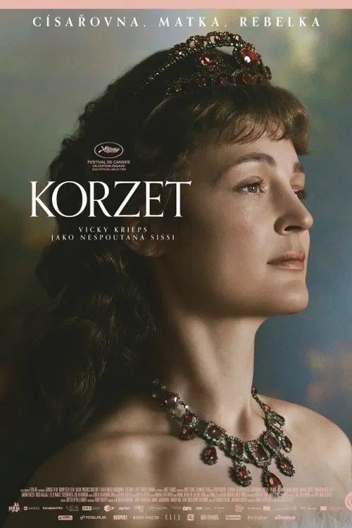 Korzet (2022) je fikční zobrazení jednoho roku císařovny Alžběty Rakouské, který režírovala a napsala Marie Kreutzerová. Děj z roku 1877 zachycuje zlomový bod Alžbětiných 40. narozenin, kdy ji společnost začíná vnímat jako stárnoucí. Dříve uctívaná císařovna bojuje o udržení své proslulé krásy a veřejného obrazu. Vicky Kriepsová, Florian Teichtmeister a Katharina Lorenzová podávají výjimečné výkony v tomto citlivém historickém dramatu.