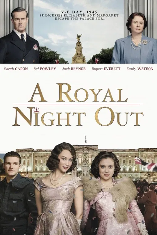 Film zachycuje pohádkové ztvárnění Dne V. E. v roce 1945, kdy princezna Alžběta a její sestra Margaret mohly na noc opustit Buckinghamský palác a zúčastnit se oslav, kde je čekala romantika i nebezpečí.