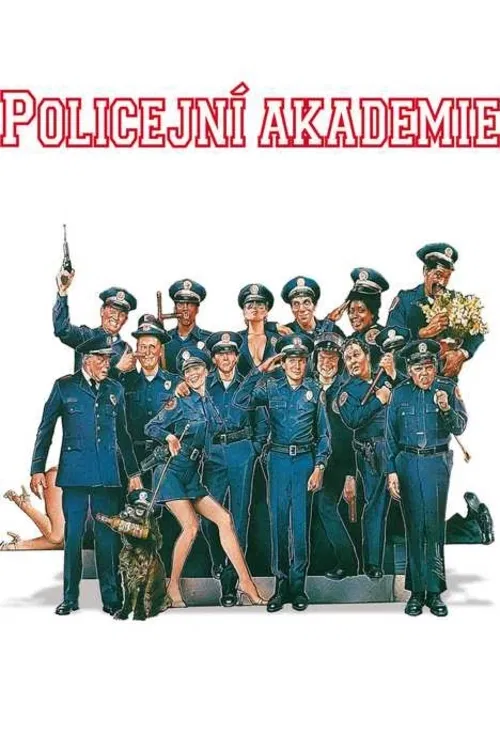 Policejní akademie. Starostka amerického města se rozhodla otevřít dveře policejní akademie nové generaci policistů. Vítán je každý bez ohledu na výšku, váhu, věk, pohlaví, rasu, vyznání či vzdělání. Když ale instruktoři vidí, kdo policejní sbor posílil, protáhnou bažanty pořádně tvrdým výcvikem... Americká bláznivá komedie (1984). Hrají S. Guttenberg, K. Cattrall, G. W. Bailey, B. Smith, M. Winslow, G. Gaynes a další. Režie H. Wilson
