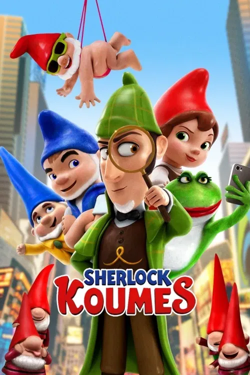 Sherlock Koumes. Když Gnomeo a Julie zjistí, že jejich přátelé a rodina zmizeli, je čas zavolat Sherlocka Koumese! Společně se vydávají za zdi zahrady na nezapomenutelnou cestu, jejímž cílem je přivést trpaslíky domů.