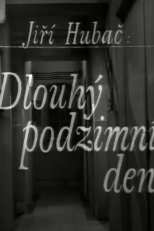 Příběh stárnoucího muže, který se nechce smířit se skutečností, že by odchodem do důchodu skončil jeho aktivní život.Ráno, jako každé jiné. Na ulici rachotí tramvaje, dlažbu rozezněly kroky prvních chodců. Teď by měl zazvonit budík a dvaašedesátiletý Mrákota by pod peřinou vychutnával poslední okamžiky příjemného tepla. Ale budík nezvoní. Pravidelný ranní rytmus zakolísal na tom nezvyklém tichu a od té chvíle je všechno jiné?Ladislav Pešek v hlavní roli televizní hry o problémech stáří. Televizní hra Jiřího Hubače "Dlouhý podzimní den" získala v roce 1971 na mezinárodním televizním festivalu v Praze v kategorii dramatických děl hlavní cenu - Zlatou Prahu a Cenu československých televizních diváků.Československé drama (1971).Hrají: L. Pešek, A. Hegerlíková, J. Vala, V. Galatíková, B. Prokoš, V. Hlavatý, J. Pleskot a další.Režie: Antonín Moskalyk (82min)