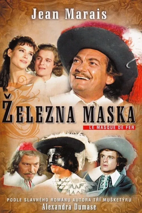 Jean Marais jako slavný d’Artagnan, který chrání muže bez tváře a Francii. Francouzsko-italský historický film (1962). Dále hrají: S. Koscinaová, J. Rochefort, J.-F. Poron, G. Pascalová a další. Režie Henri Decoin