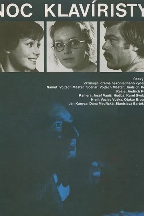Barový pianista se náhodou stane svědkem vraždy mladého muže a pouští se do vyšetřování na vlastní pěst... Československý krimifilm (1976). Hrají V. Voska, O. Brousek, J. Kanyza, D. Medřická a další. Režie J. Polák.