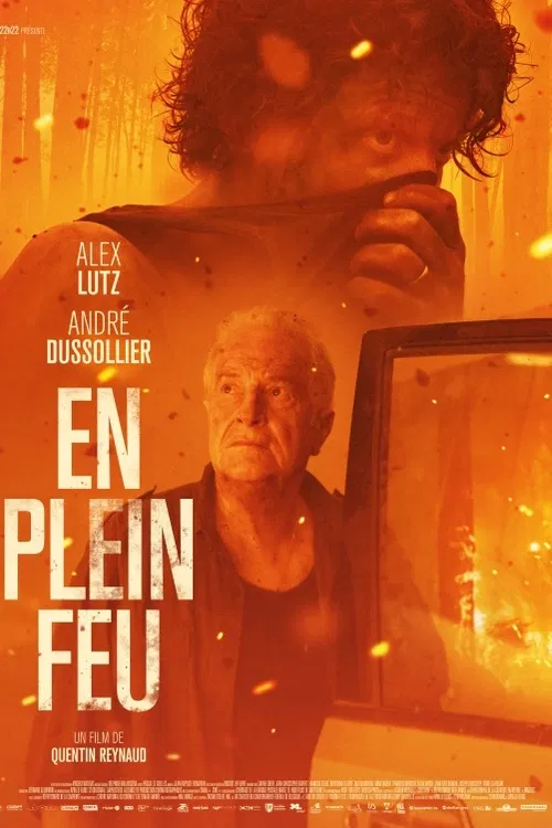 Dave Laughlin (Peter Facinelli) sotva zvládá platit účty, protože jeho dědeček George (Lance Henriksen) je vážně nemocný. Daveova manželka Sarah (Fiona Dourifová) je v osmém měsíci těhotenství, ale kvůli finanční tísni musí nadále chodit do práce. Chloubou a radostí manželů je jejich syn Clay (Asher Angel), kterému se daří ve škole a ve sportu tak dobře, že by se mohl ucházet o univerzitní stipendium. Jednoho dne se však rodina dozví, že v oblasti vypukl ničivý lesní požár a směřuje přímo k jejich domu. Dave se snaží sehnat materiál, aby byl jeho dům ohnivzdorný. Když se však vrátí, úřady nařídí všem obyvatelům, aby okamžitě opustili oblast. Oficiální evakuační trasa se však již nachází ve spádové oblasti požáru, a tak se zdá, že pro Laughlinovce neexistuje žádná cesta ven. Již brzy je jasné, že je čeká nerovný boj o holý život.Americký thriller (2023).Hrají: P. Facinelli, F. Dourifa, A Angel, L. Henriksen, A. Foushee, G. Morshower, A. Masterson, A.J. Rome, T.M.Seretti.Režie: Peter Facinelli, Nick Lyon (77mi