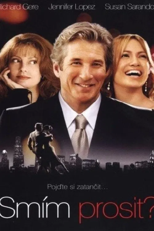 Richard Gere při své každodenní cestě z práce míjí okna tanečního studia a v nich spatří půvabnou Jennifer Lopezovou. Jednoho dne se osmělí a zapíše se do jejích kurzů. Ovládne ho kouzlo mladé lektorky, nebo propadne jiné vášni – tanci? Americká romantická komedie (2004). Dále hrají S. Sarandonová, L. A. Walterová, S. Tucci a další. Režie P. Chelsom.