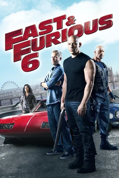 Rychle a zběsile 6. Vina Diesela a jeho partu vytrhne z poklidného života agent Dwayne Johnson s žádostí, aby své schopnosti tentokrát využili ve prospěch něčeho užitečného. Už dlouho se snaží dopadnout bývalého příslušníka speciálních jednotek SEALs Luka Evanse a jeho gang, který svých schopností za volantem využívá k páchání zločinu. Výměnou za pomoc jim nabízí čistý trestný rejstřík pro všechny a možnost vrátit se domů... Akční film v koprodukci USA, Japonsko, Španělsko (2013). Dále hrají P. Walker, M. Rodriguez, T. Gibson, G. Carano, S. Kang, G. Gadot a další. Režie J. Lin